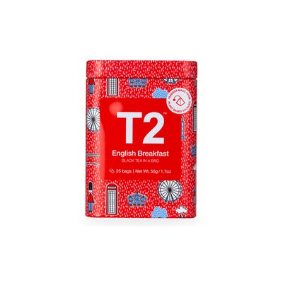 T2 English Breakfast Icon Tin