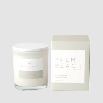 Clove & Sandalwood Candle by Palm Beach Collection