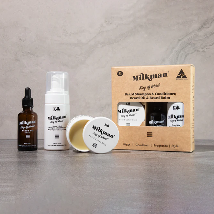 Milk Man Grooming Co Beard Care Gift Pack