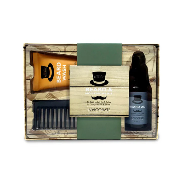 Men's Republic Beard & Moustache Care Kit