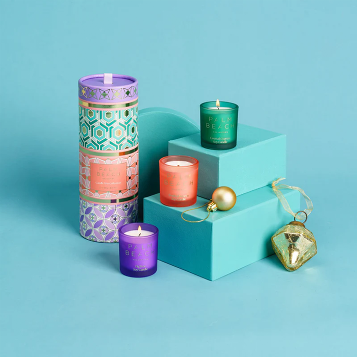 Christmas Candle Trio Collection by Palm Beach Collection