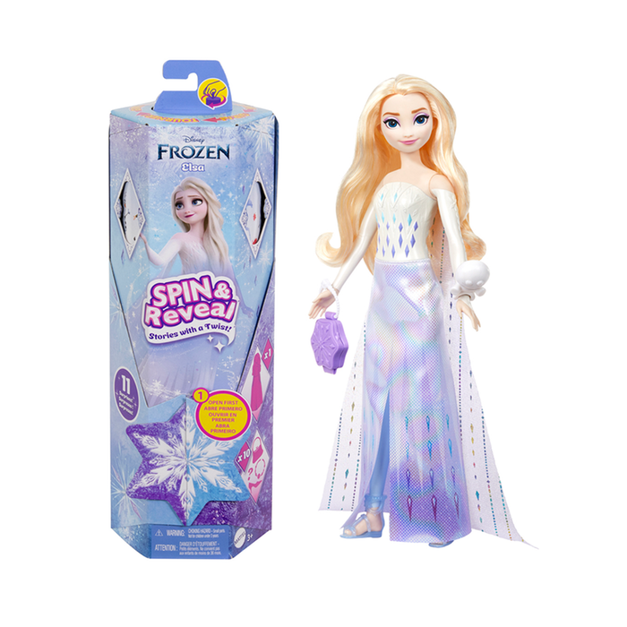 Disney Frozen Elsa Spin & Reveal Doll