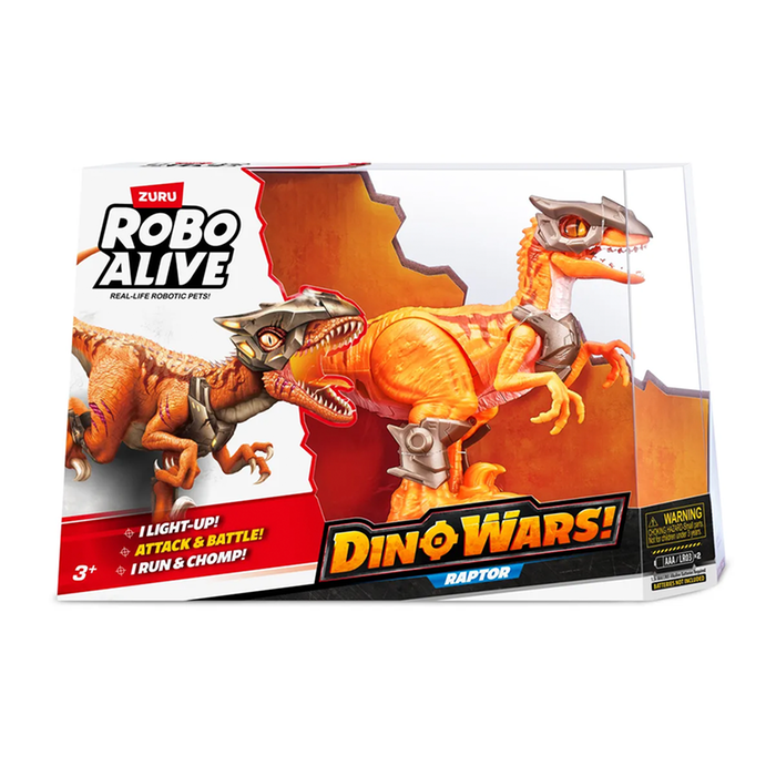 Robo Alive Dino Wars Raptor Electronic Pet