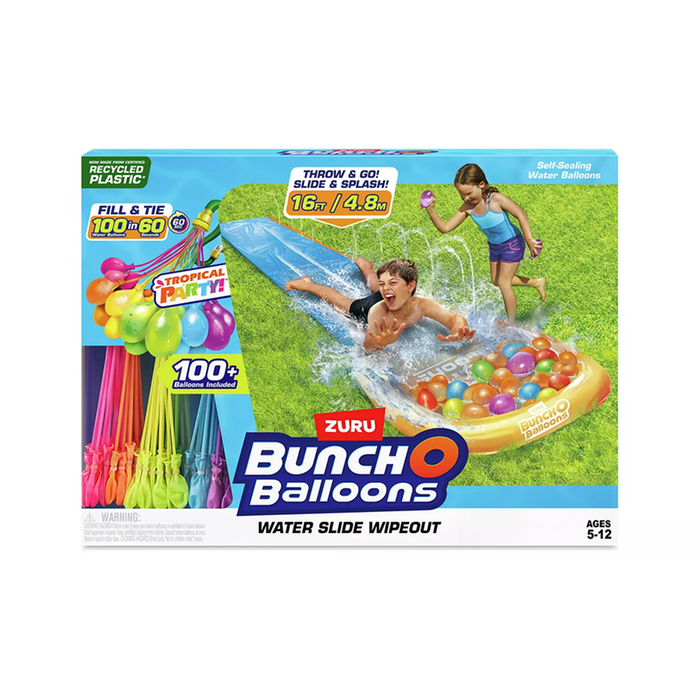 Bunch O Balloons Water Slide with 100 Water Balloons