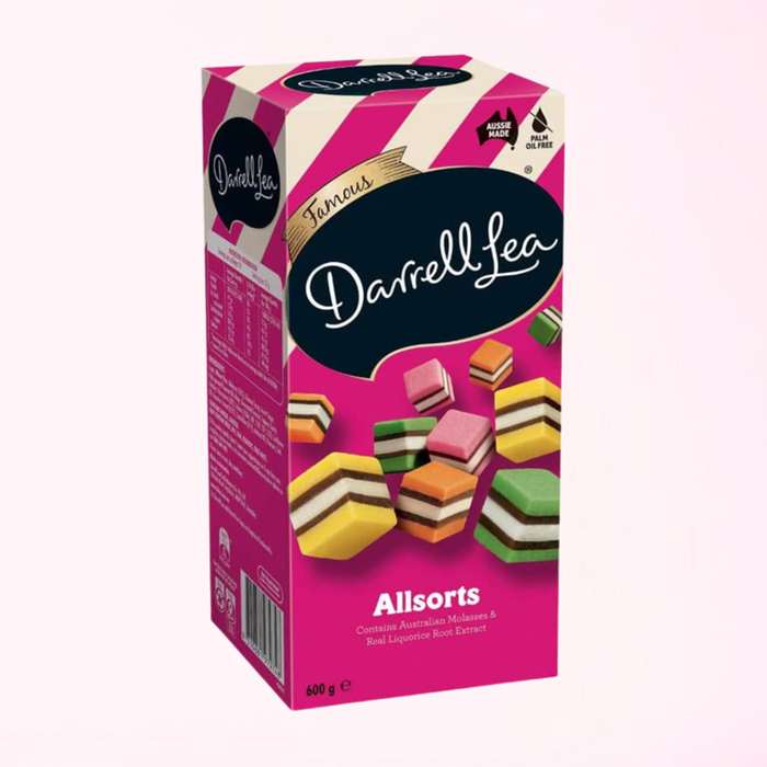 Darrell Lea Liquorice Allsorts Gift Box 600g