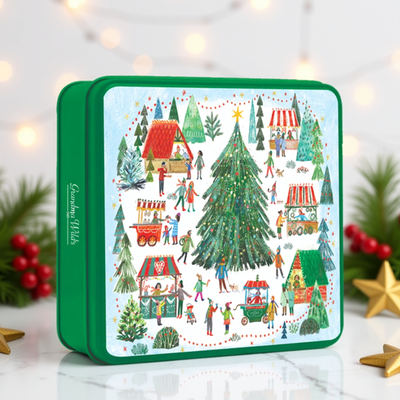 Grandma Wild's Christmas Village Market Tin 160g