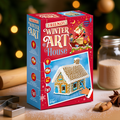 Gingerbread House Kit by Friendy