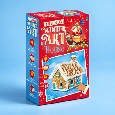 Gingerbread House Kit by Friendy