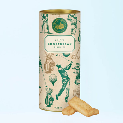 Golf Shortbread Tube 180g