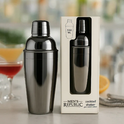 Men's Republic Gunmetal Cocktail Shaker