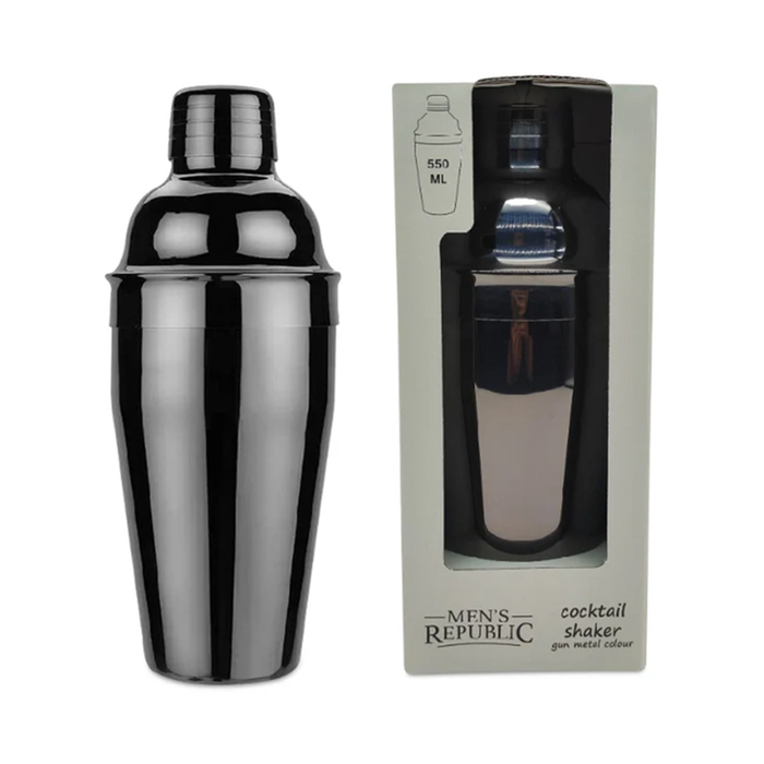Men's Republic Gunmetal Cocktail Shaker