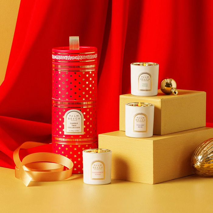 Christmas Candle Trio by Palm Beach Collection