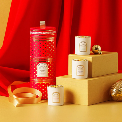 Christmas Candle Trio by Palm Beach Collection