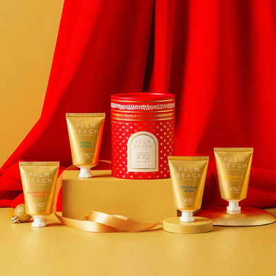 Christmas Hand Cream Gift Set by Palm Beach Collection