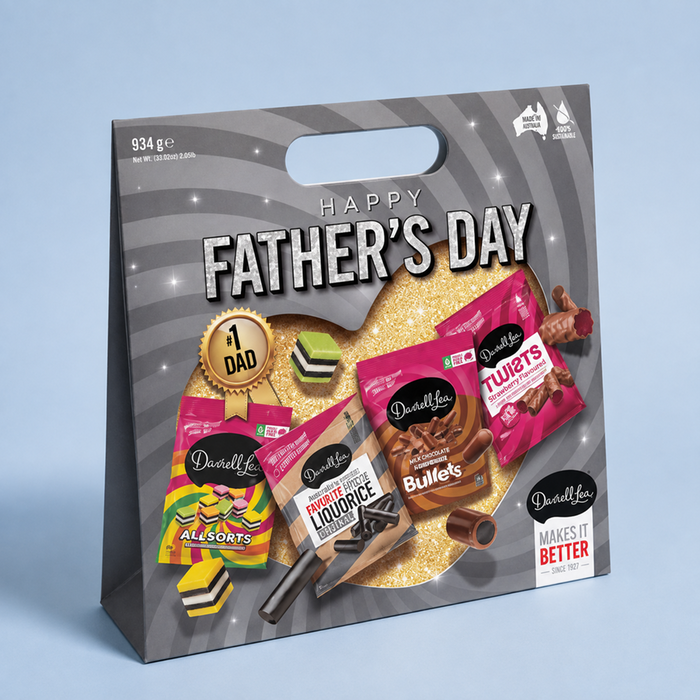 Darrell Lea Father's Day Gift Pack 934g