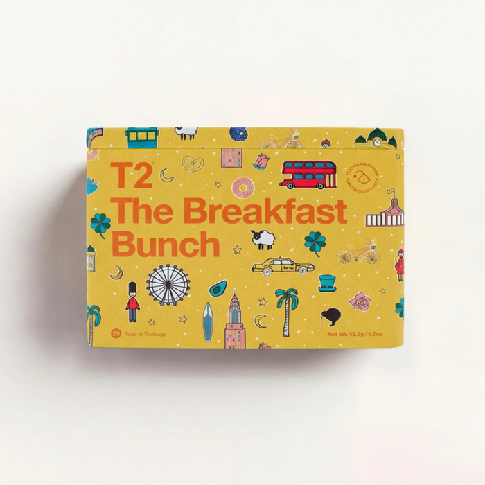 T2 The Breakfast Bunch Tea Bag Gift Pack