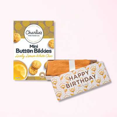 Birthday Socks & Button Bikkies