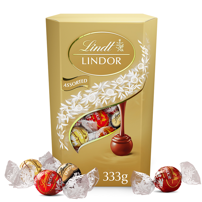 Lindt Lindor Assorted Cornet 333g