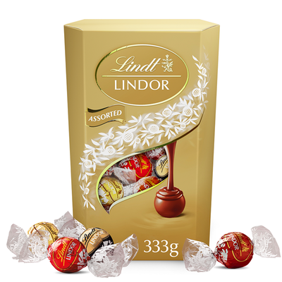 Lindt Lindor Assorted Cornet 333g