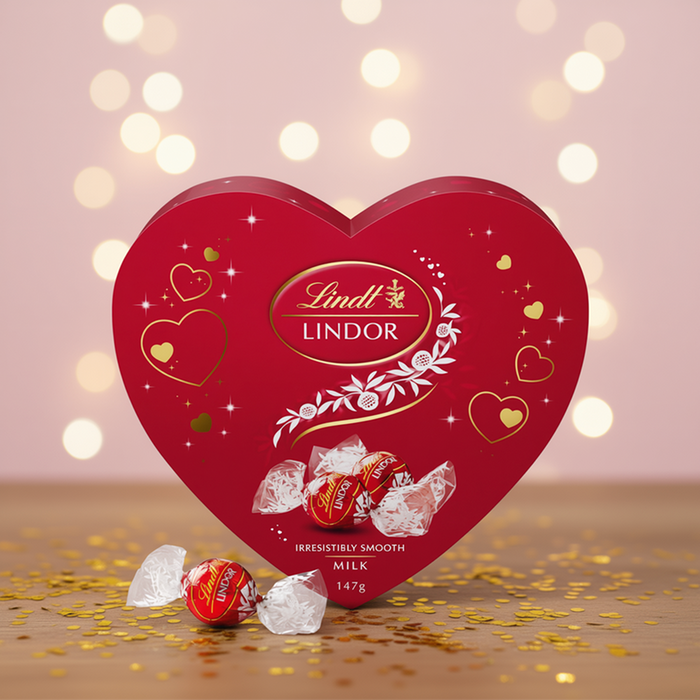 Lindt Lindor Heart Gift Box 147g