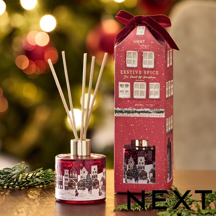 NEXT Festive Red 40ml Reed Diffuser 