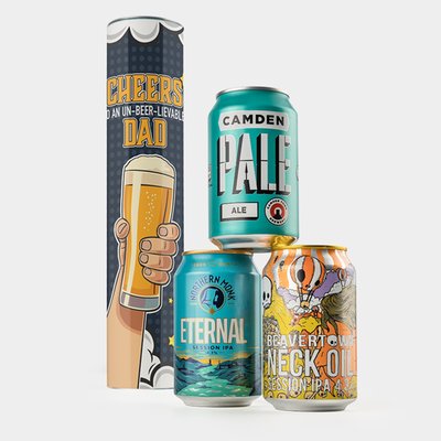 Un-Beer-Lievable dad Tube 3 x 330ml