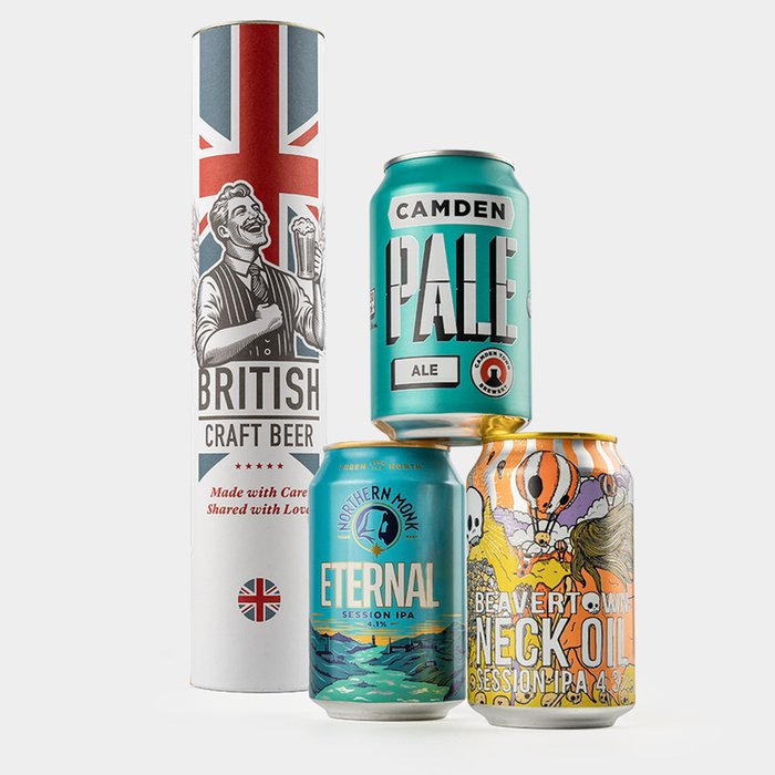 British Craft Beer Tube 3 x 330ml