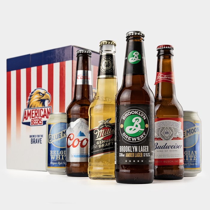 American Beers - 6 Pack