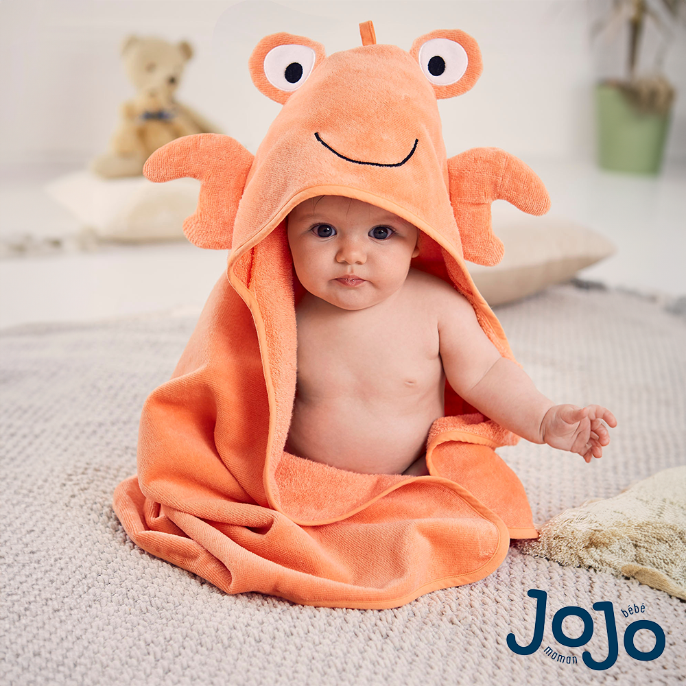 Jojo Maman Bebe Jojo Maman BÃ©bÃ© Crab Hooded Towel