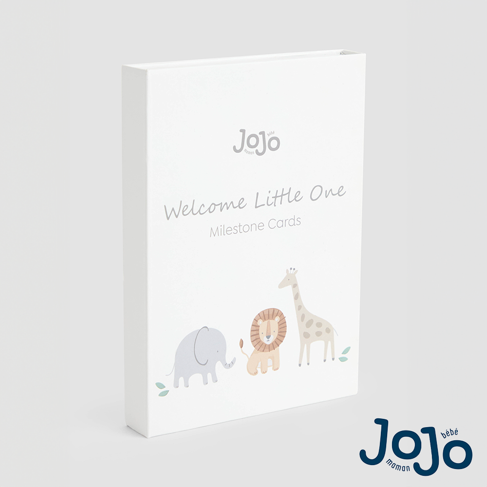 Jojo Maman Bebe Jojo Maman BÃ©bÃ© My First Milestone Cards Welcome Little One