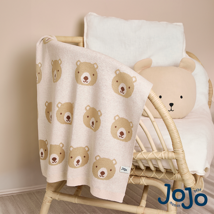 JoJo Maman Bébé Bear FairIsle Shawl