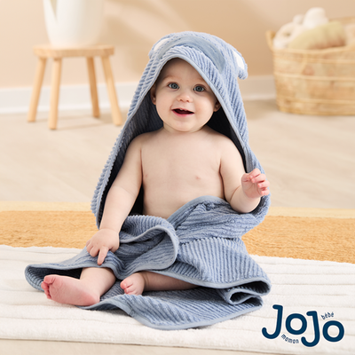 JoJo Maman Bébé Hippo Hooded Towel