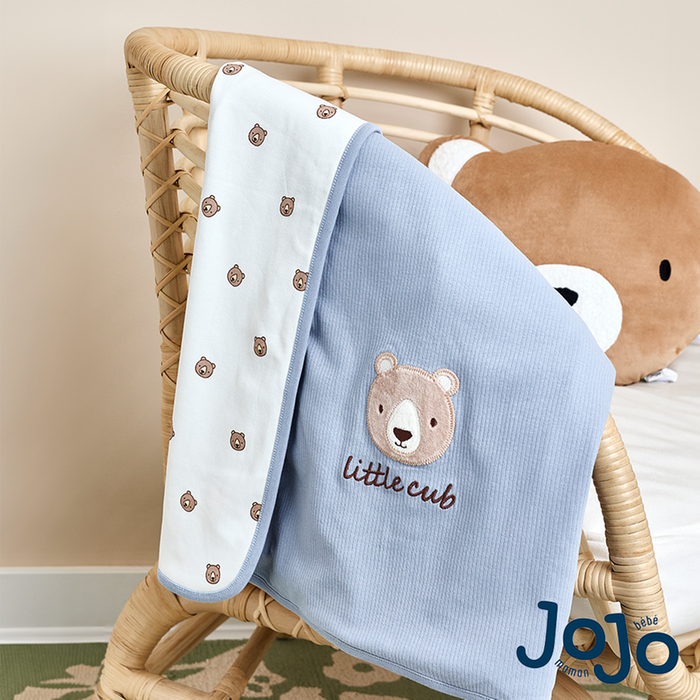 JoJo Maman Bébé Bear Cub Jersey Shawl