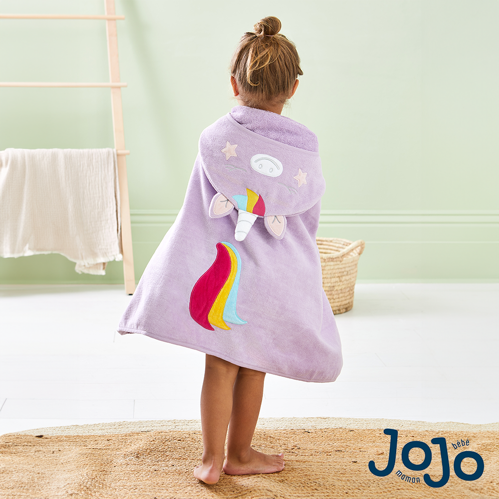 Jojo Maman Bebe Jojo Maman BÃ©bÃ© Large Unicorn Hooded Towel