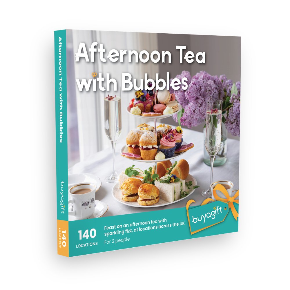 Buyagift Afternoon Tea With Bubbles Gift Experience