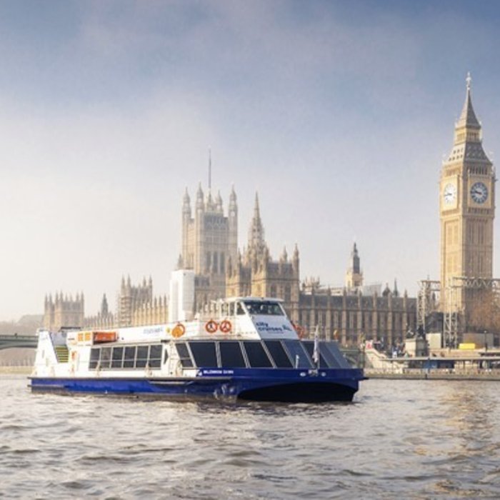 Two Course Lunch Cruise on the Thames for Two