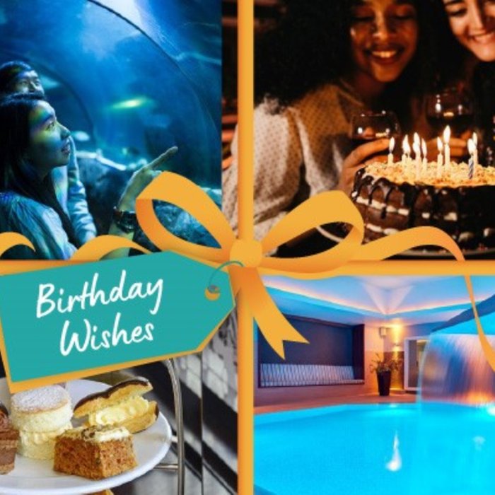 Birthday Wishes Gift Experience Voucher