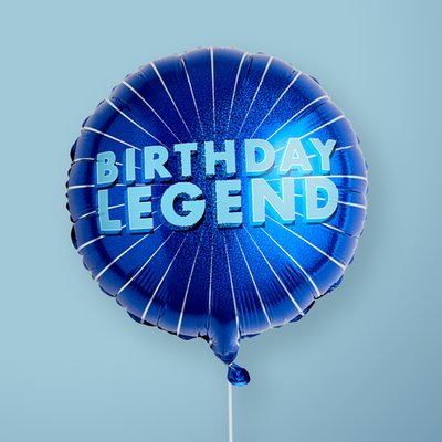 Birthday Legend Balloon