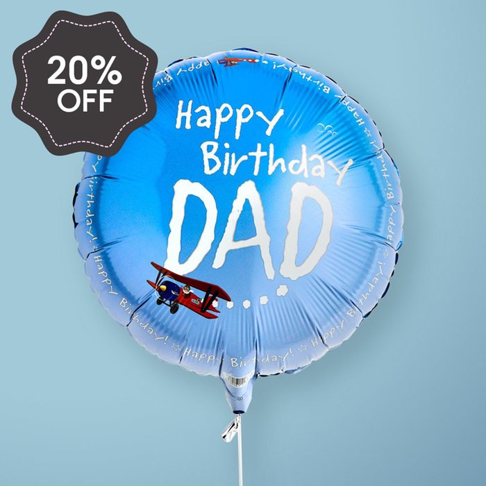 Happy Birthday Dad Balloon