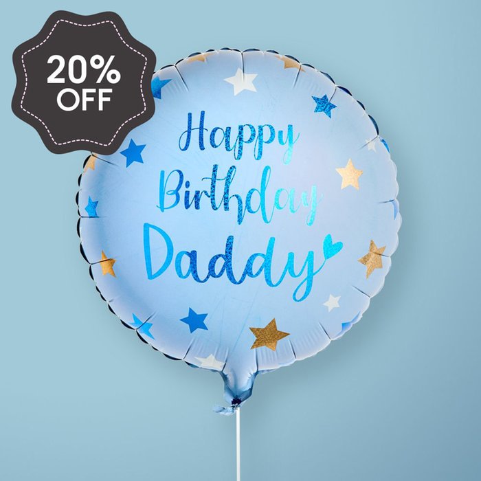 Happy Birthday Daddy Balloon