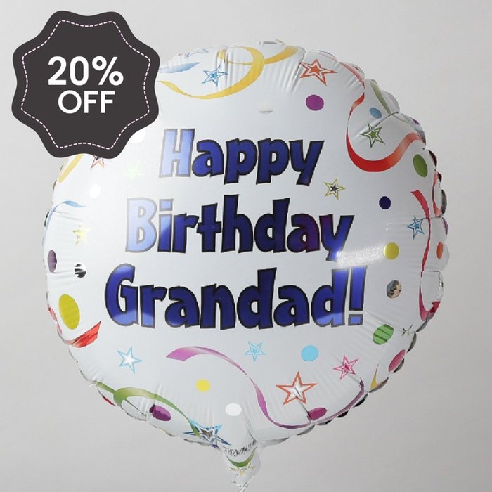 Happy Birthday Grandad Balloon