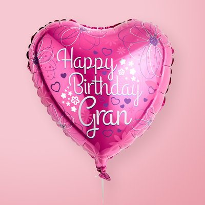 Happy Birthday Gran Balloon