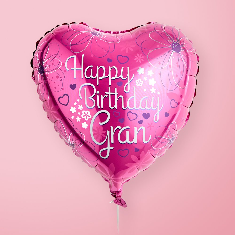 Moonpig Happy Birthday Gran Balloon