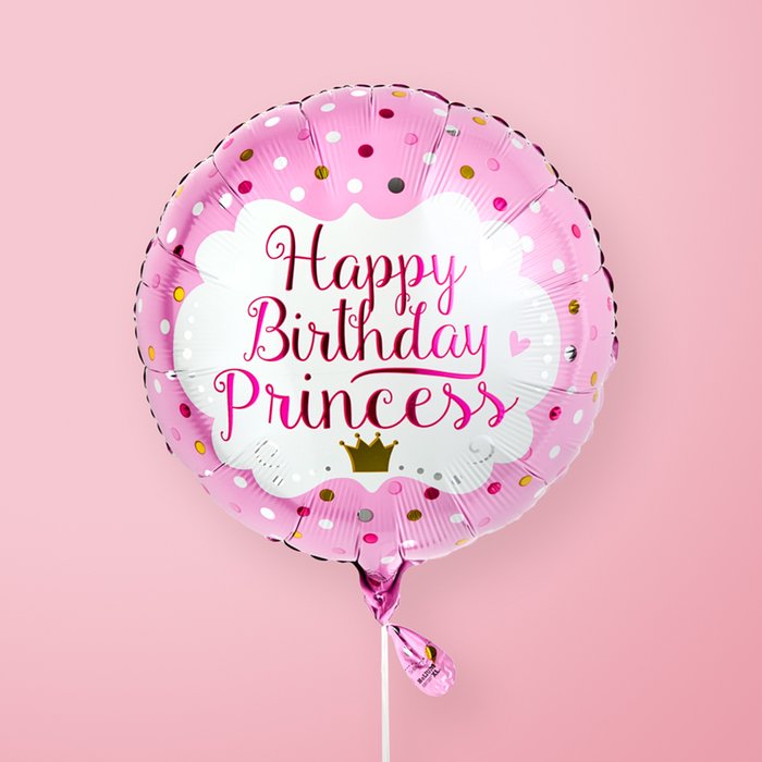 Happy Birthday Princess Balloon