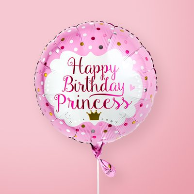 Happy Birthday Princess Balloon