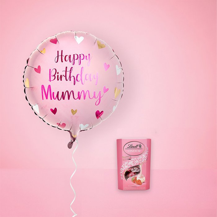 Happy Birthday Mummy Balloon & Chocolate Gift Set 