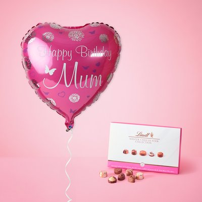 Happy Birthday Mum Balloon and Chocolate Gift Set