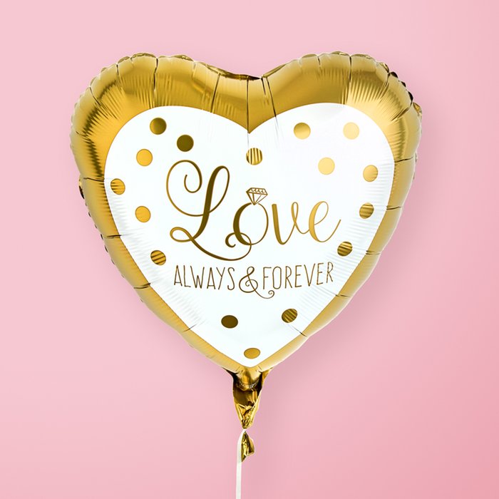 Love Always & Forever Heart Balloon