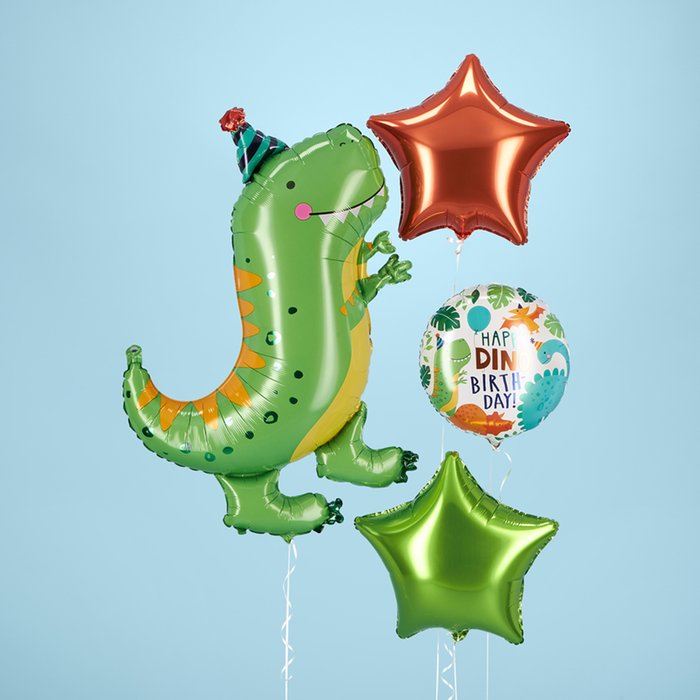 Dino Birthday Balloon Bouquet