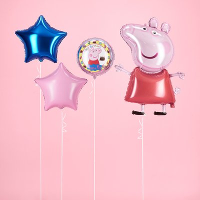 Peppa Pig Balloon Bouquet